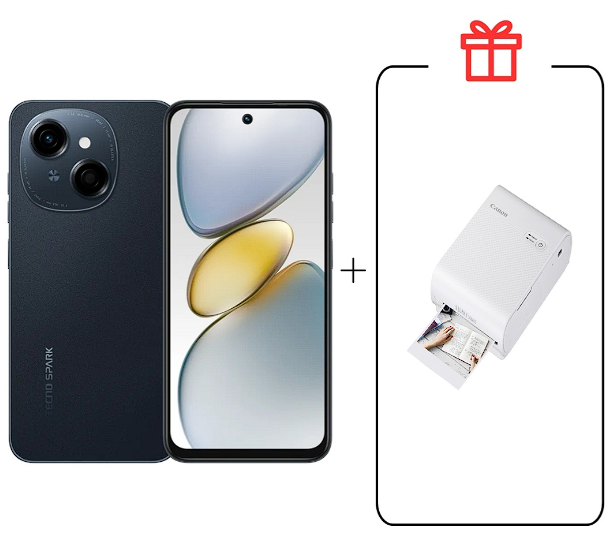 Смартфон Tecno Spark Go 1 4/64Gb Startrail Black+подарок купить,NaN