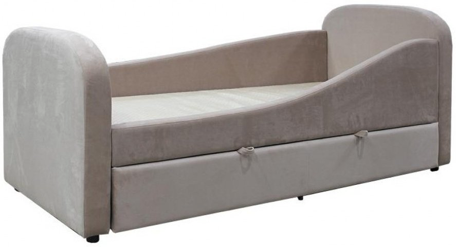 Кровать Комфорт-S Юлик Vital Caramel 80x180 см бежевая купить,NaN