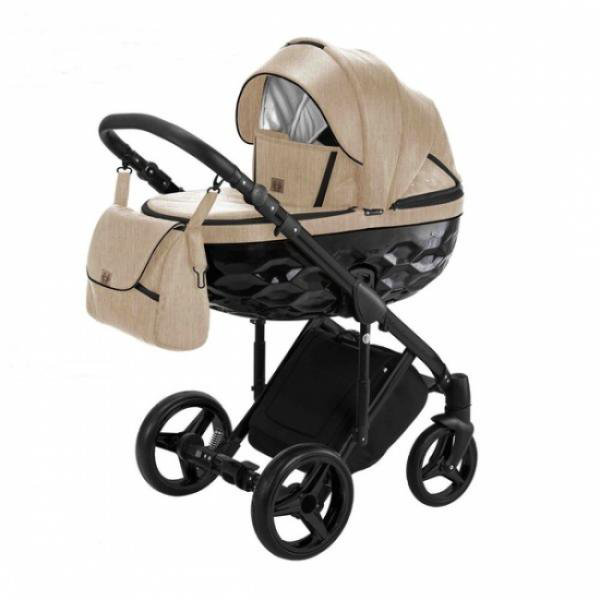 Коляска 2в1 Adamex Chantal Standart C216 Beige/Black купить,NaN