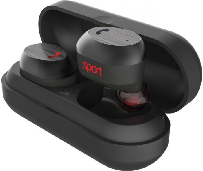 Наушники Elari NanoPods Sport черные купить,NaN