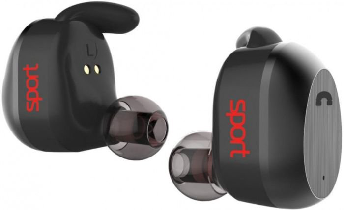Наушники Elari NanoPods Sport черные купить,NaN