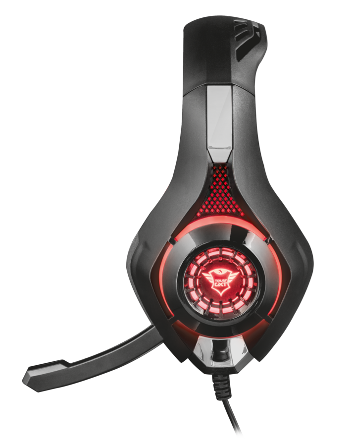 Наушники  Trust GXT 313 Nero Illuminated Gaming Headset черные купить,NaN