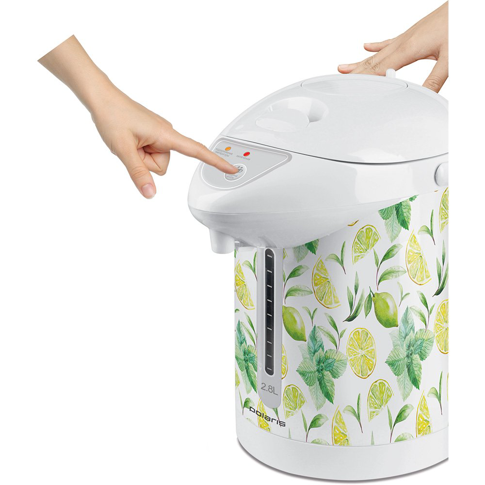Термопот Polaris PWP 2824 Lemon 2.8л белый купить,NaN