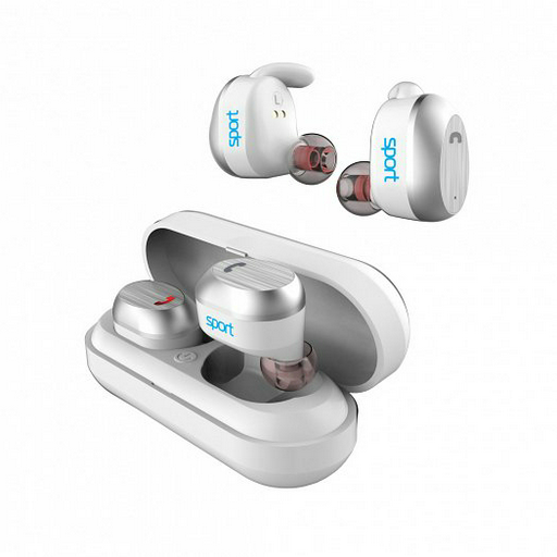Наушники Elari NanoPods Sport белые