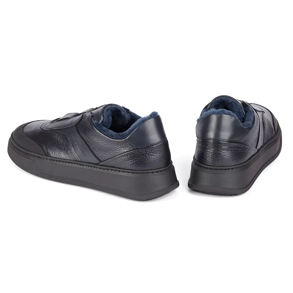 Кроссовки Luca Guerrini 12214AM black/blue 43.5 купить,0