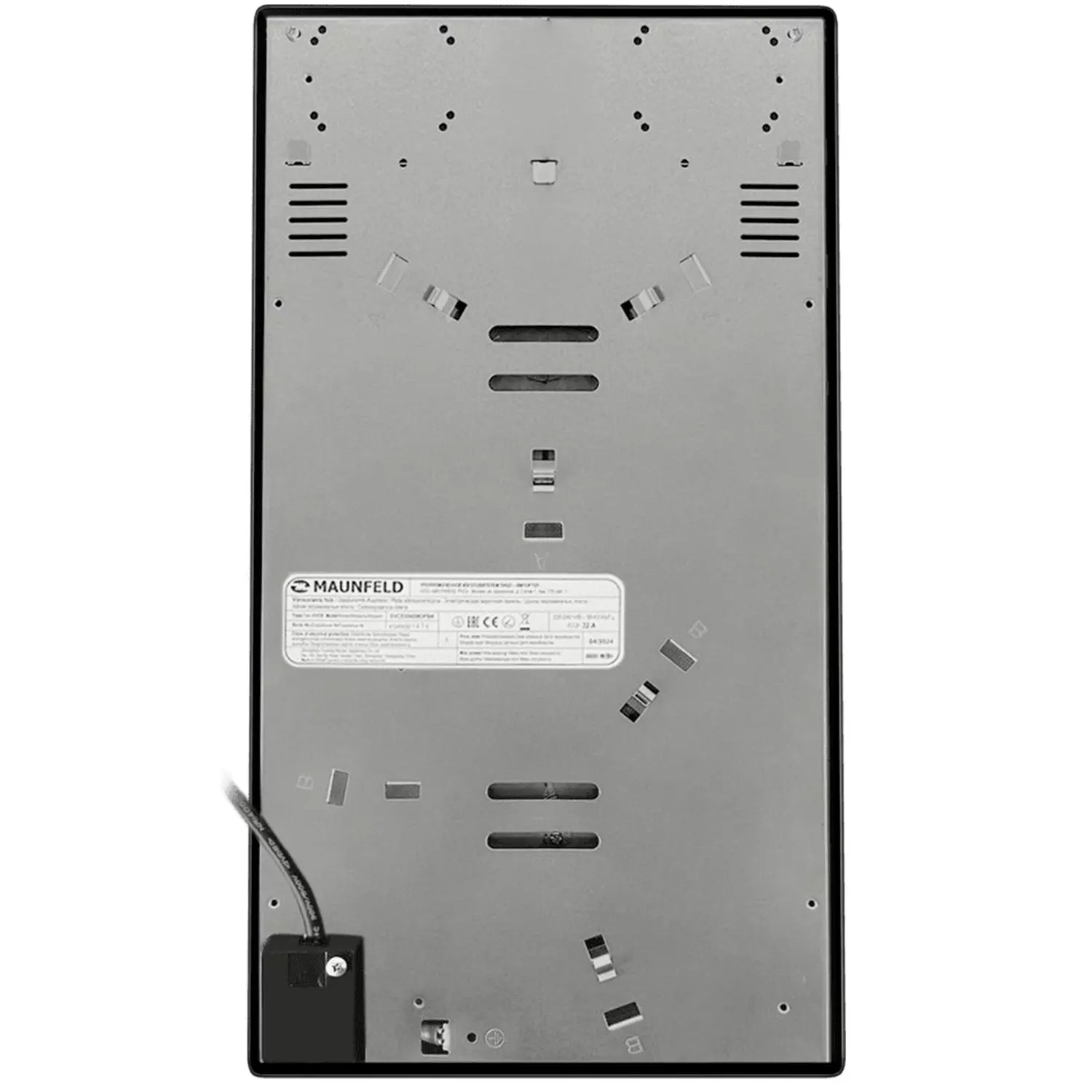 Встраиваемая варочная поверхность Maunfeld EVCE292SDPBK Black купить,NaN