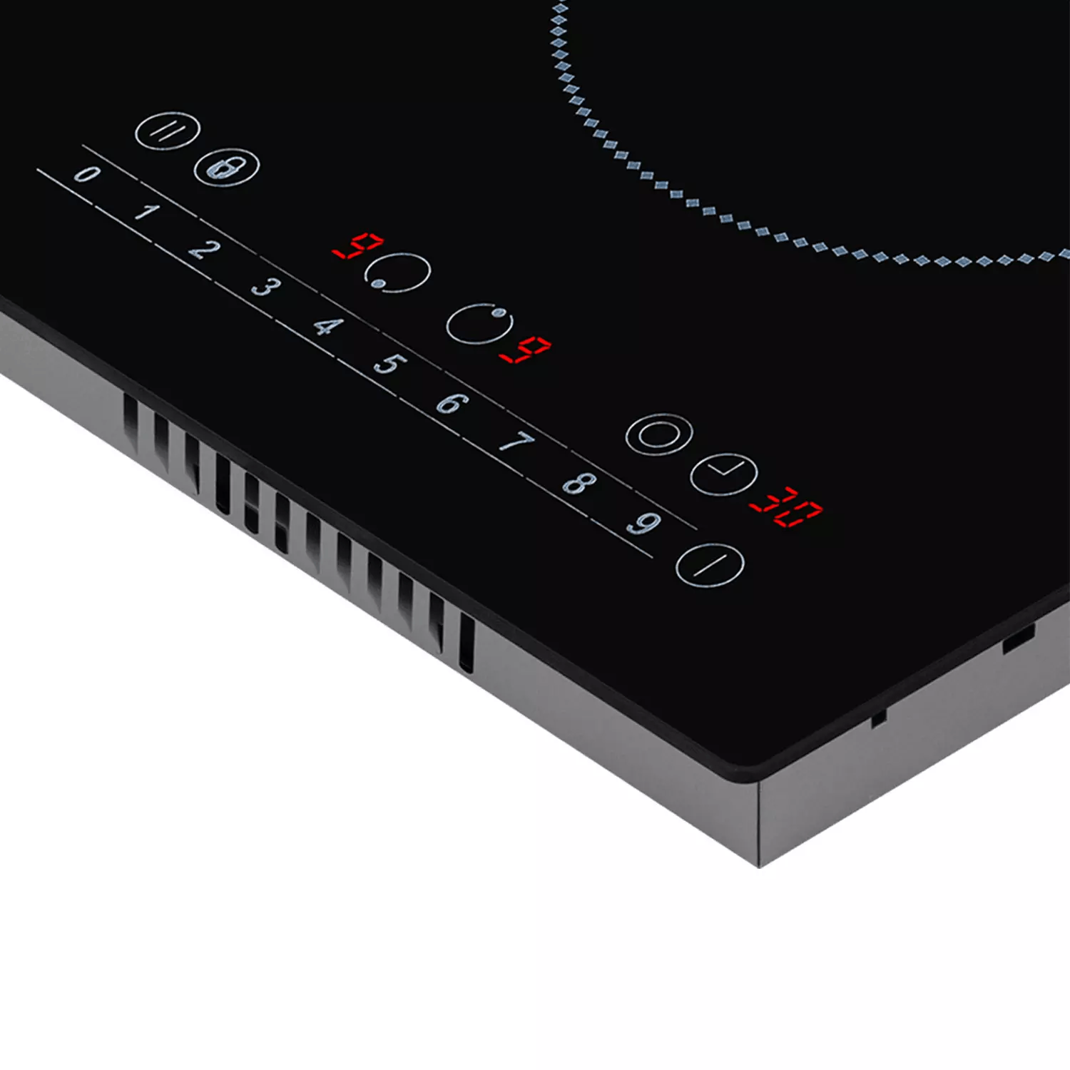 Встраиваемая варочная поверхность Maunfeld EVCE292SDPBK Black