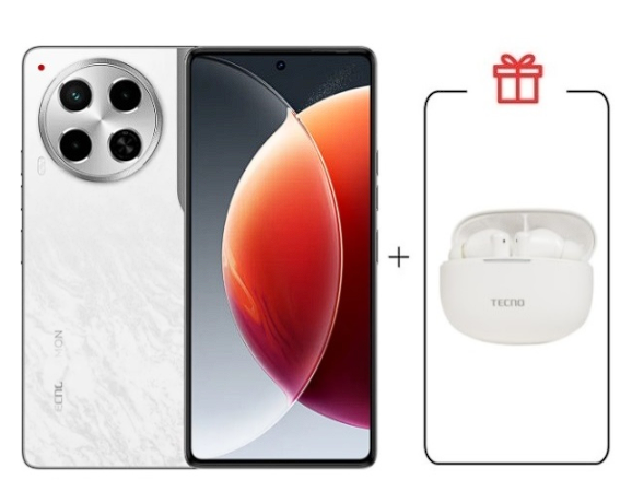 Смартфон Tecno Camon 30 8/256Gb Uyuni Salt White+подарок купить,NaN