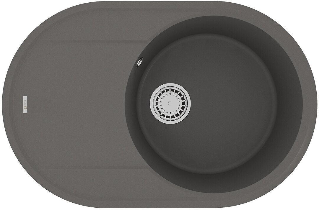 Кухонная мойка Lemark 9910059 врезная 76х50х19.7 см, искусственный гранит