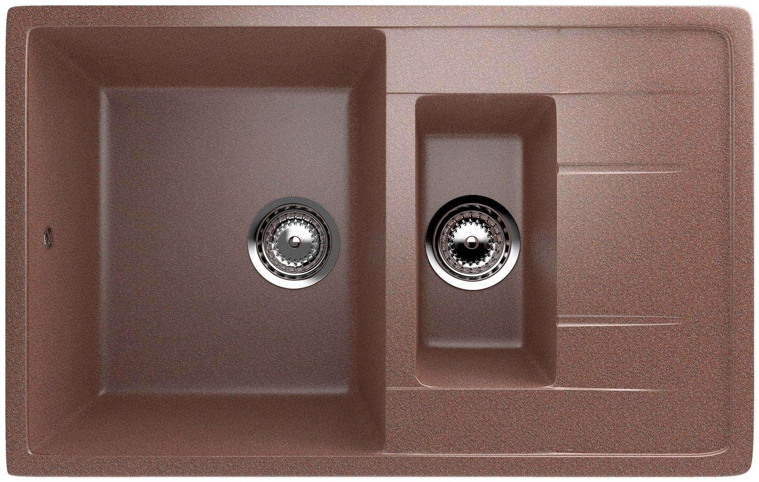 Кухонная мойка Ecology Stone ES-22 307 Терракотовый Brown