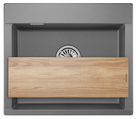 Кухонная мойка GRANULA ESTETICA ES-5804 врезная 58х50х20 см, кварцевый песок