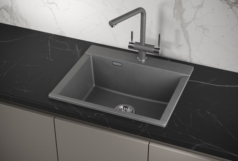 Кухонная мойка GRANULA ESTETICA ES-5804 врезная 58х50х20 см, кварцевый песок купить,255200