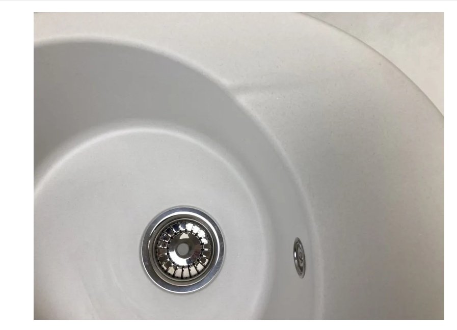 Кухонная мойка NOVA 4640145606390 врезная 48х59х18 см, кварцевый песок, тон белый