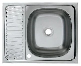 Кухонная мойка Oscar накладная 60х50 см , правая