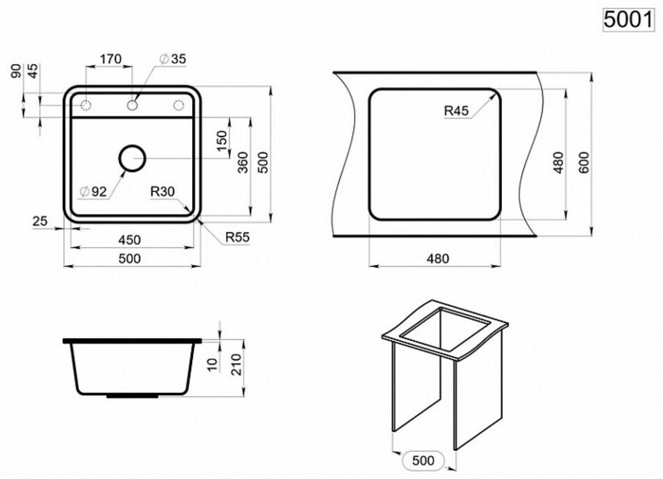 Кухонная мойка GRANULA 5001 врезная 50х50х19 см, кварцевый песок купить,function inputValueFn(){if((0,signal2.mK)(node),node.value===REQUIRED_UNSET_VALUE)throw new root_effect_scheduler.buA(-950,null);return node.value}