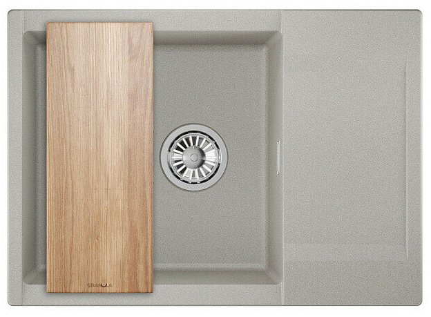 Кухонная мойка GRANULA ESTETICA ES-7003 врезная 70х50х20 см, кварцевый песок