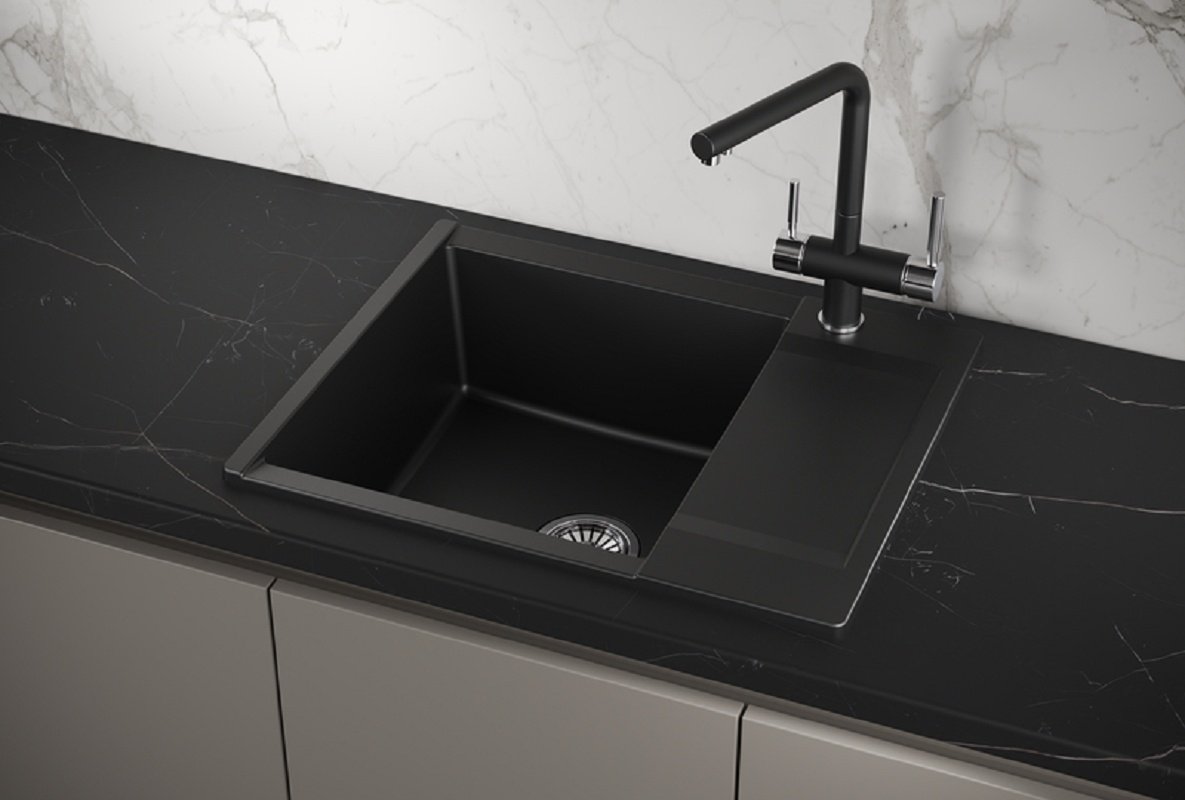 Кухонная мойка GRANULA ESTETICA ES-6202 врезная 62х50х20 см, кварцевый песок