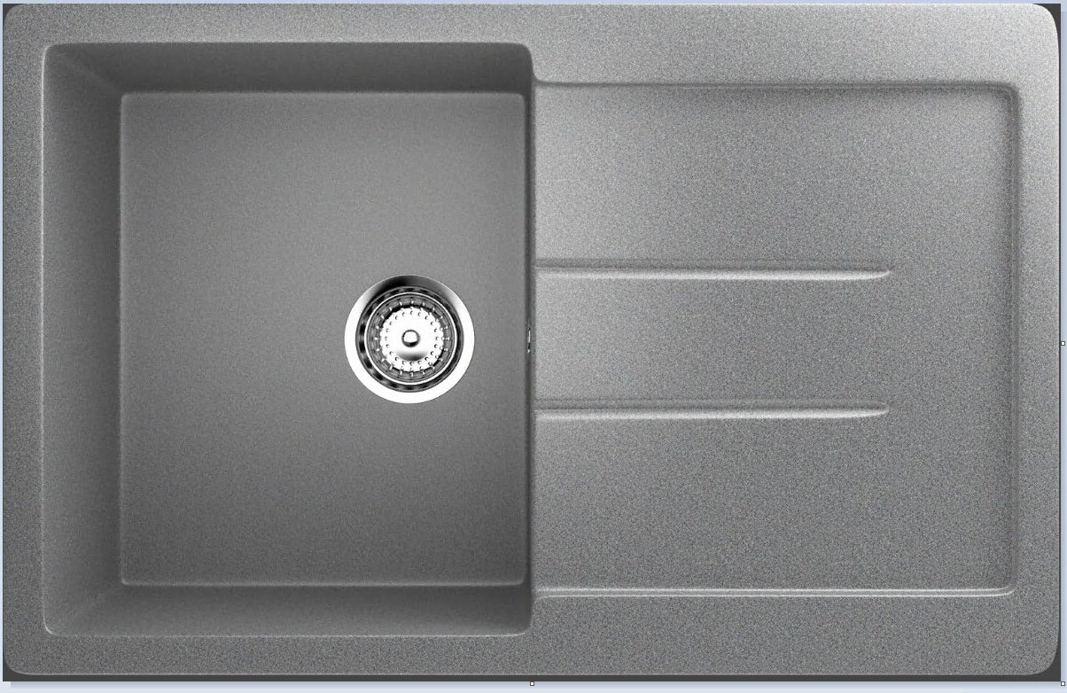 Кухонная мойка EcoStone врезная ES-33-309 101302, серый купить,NaN