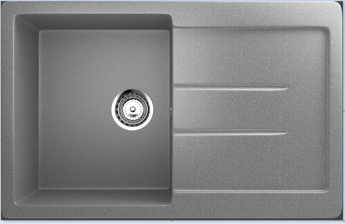 Кухонная мойка EcoStone врезная ES-33-309 101302, серый купить,NaN