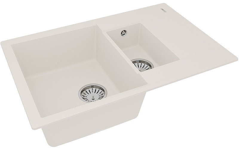 Кухонная мойка Lemark 9910040 врезная 76х50х19.7 см, искусственный гранит