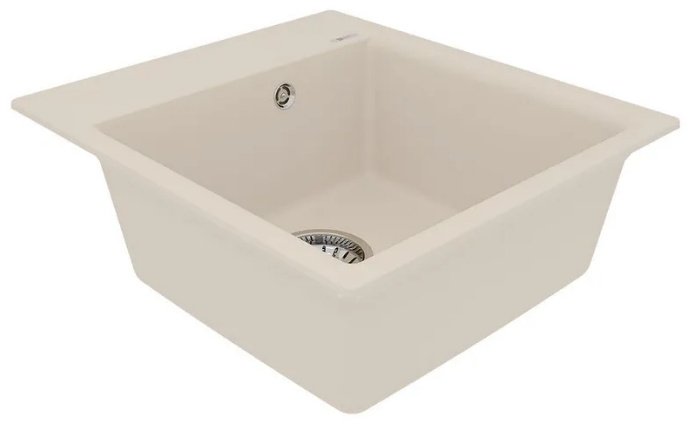 Кухонная мойка Lemark HANKA 450 врезная 45х50х19.7 см, кварцевый песок