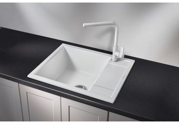 Кухонная мойка GRANULA 6002 врезная 60х50х21.5 см, кварцевый песок купить,256511