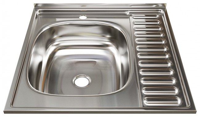 Кухонная мойка Mixline 60х60 0,4 лев