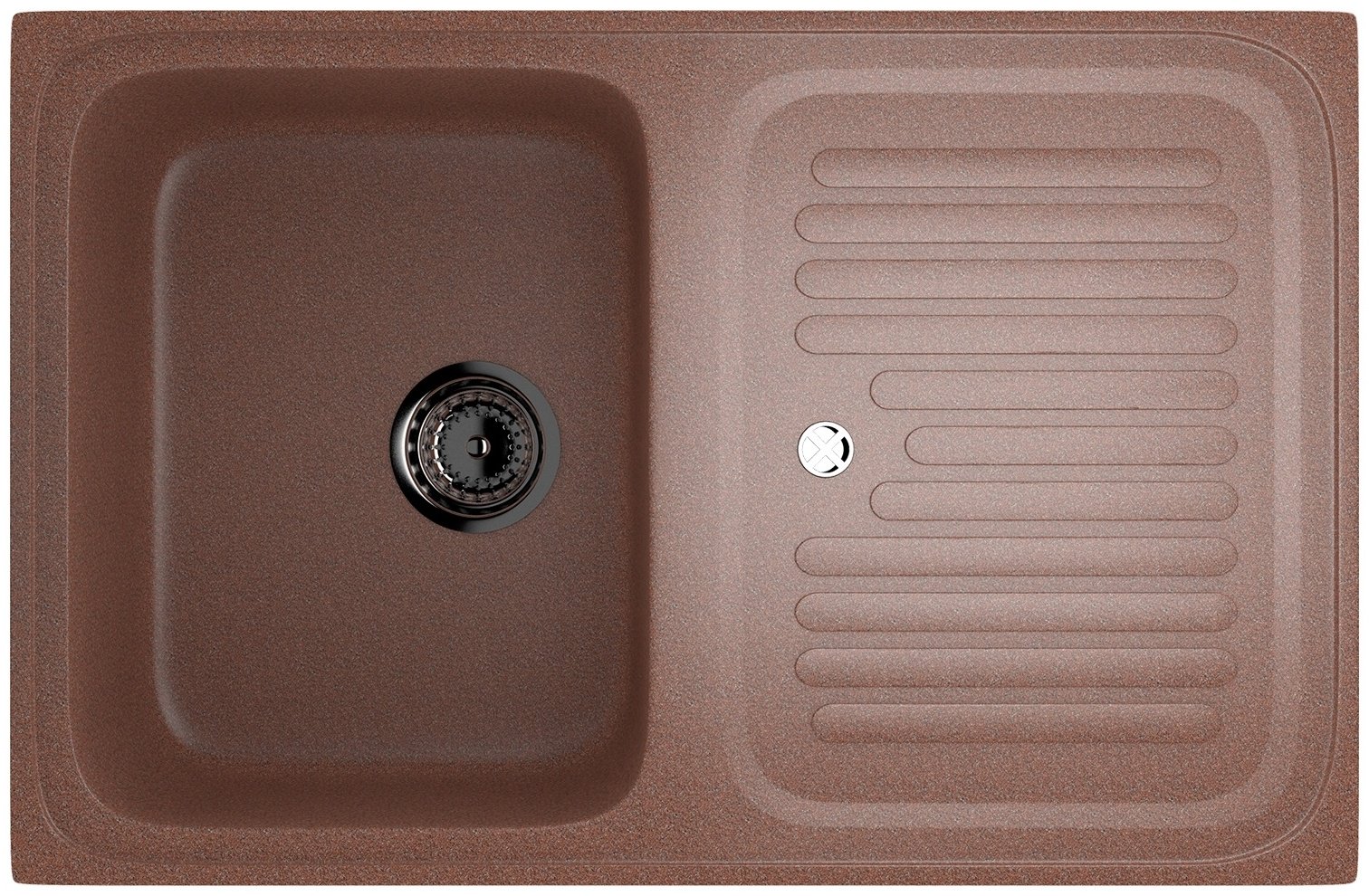 Кухонная мойка Ecology Stone ES-27 307 Терракотовый Brown купить,NaN