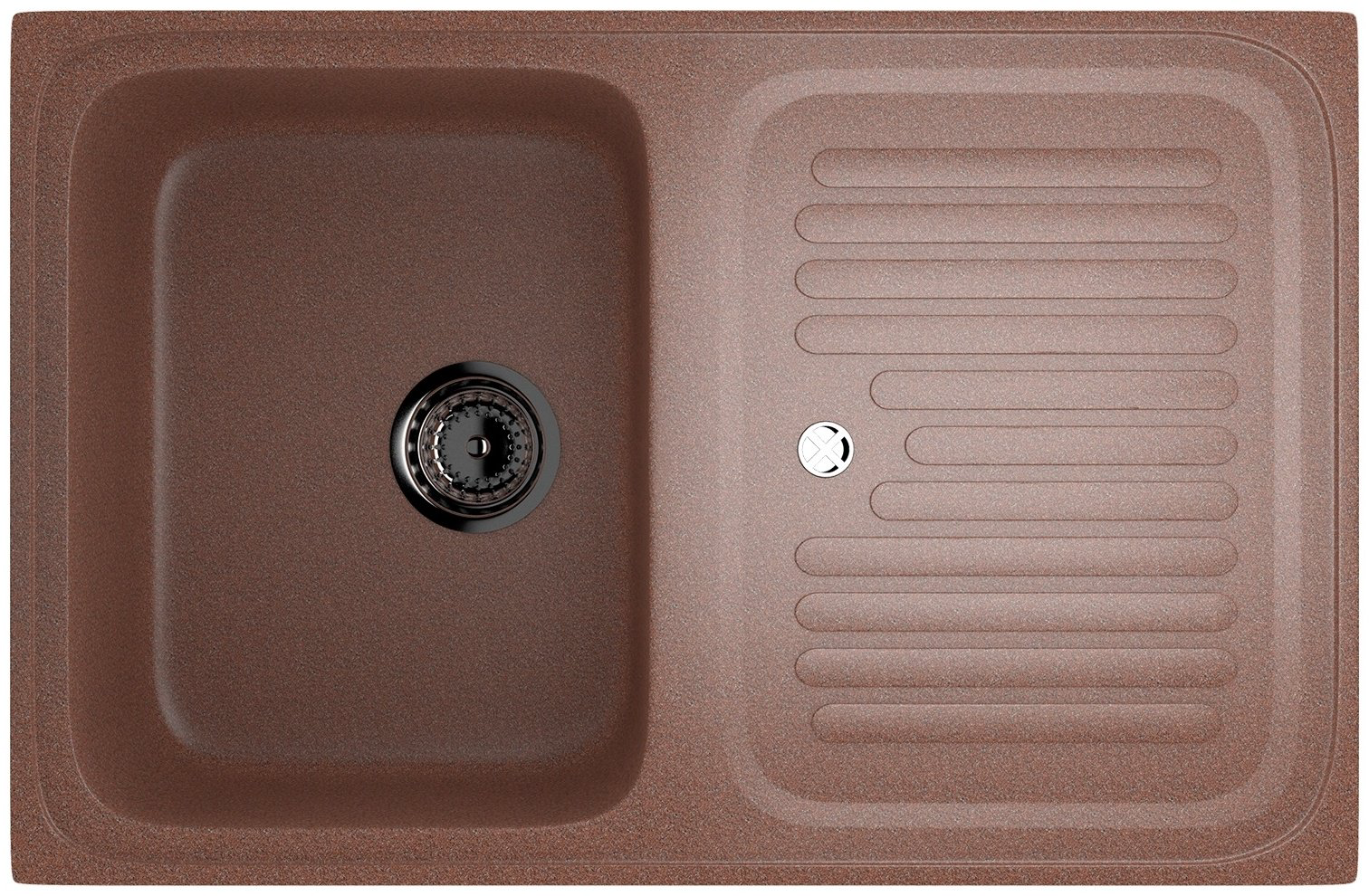 Кухонная мойка Ecology Stone ES-27 307 Терракотовый Brown купить,NaN