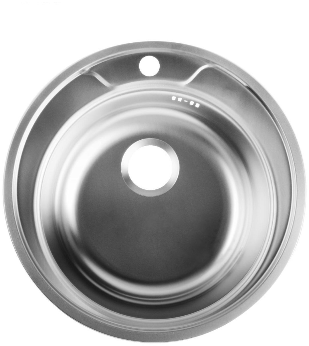 Кухонная мойка Владикс L-451 врезная 51х51х16 см, нержавеющая сталь