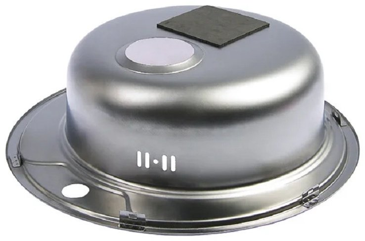 Кухонная мойка Владикс L-451 врезная 51х51х16 см, нержавеющая сталь