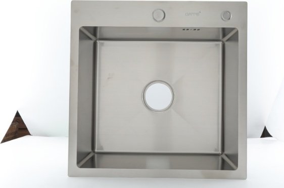 Кухонная мойка Gappo GS5050 врезная 50х50х21 см, нержавеющая сталь, тон сатин