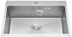 Кухонная мойка Diadonna DS7050 врезная 70х50х20 см, нержавеющая сталь