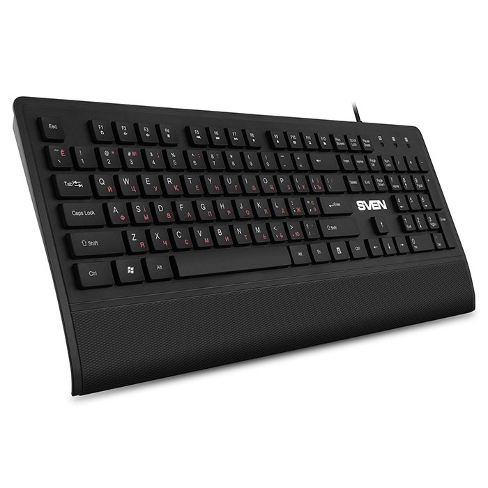 Клавиатура Sven KB-E5500 черная купить,0
