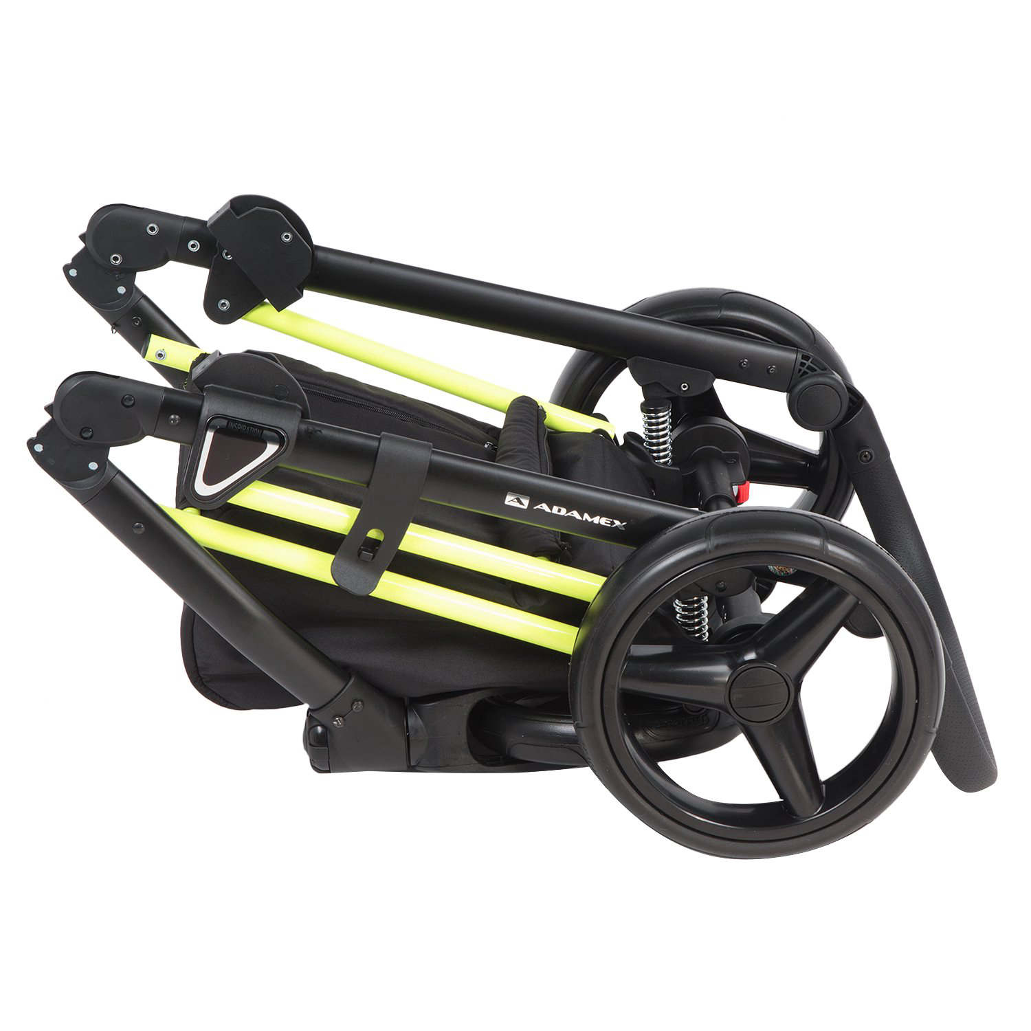 Коляска 2в1 Adamex Christiano Fluo Yellow купить,NaN