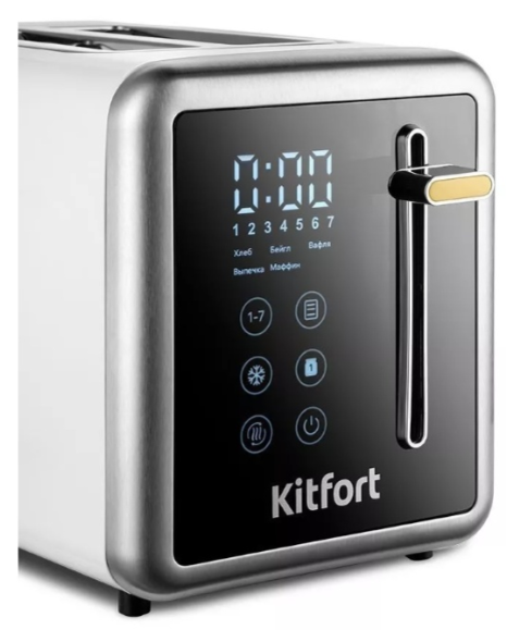 Тостер Kitfort КТ-6079 Серебристый