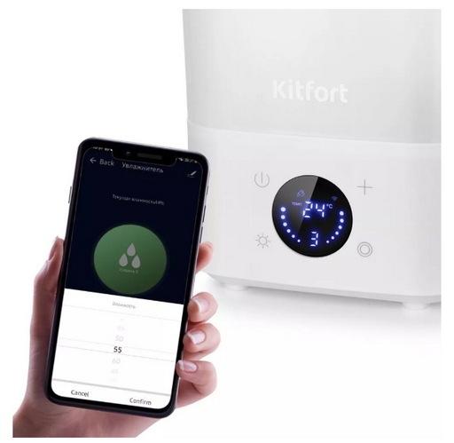 Увлажнитель воздуха Kitfort КТ-2837 Белый