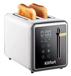 Тостер Kitfort КТ-6079 Серебристый