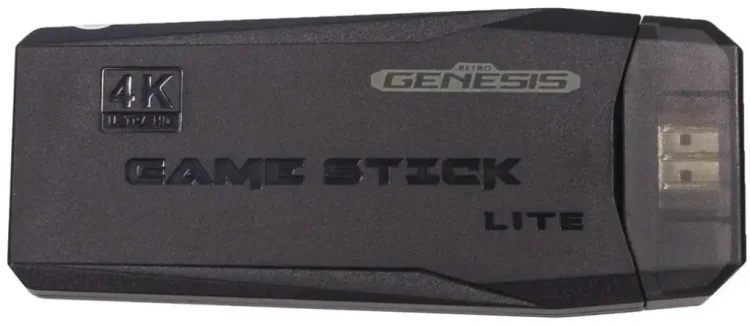 Игровая приставка Retro Genesis Game Stick Lite TI-155 11500 игр черная
