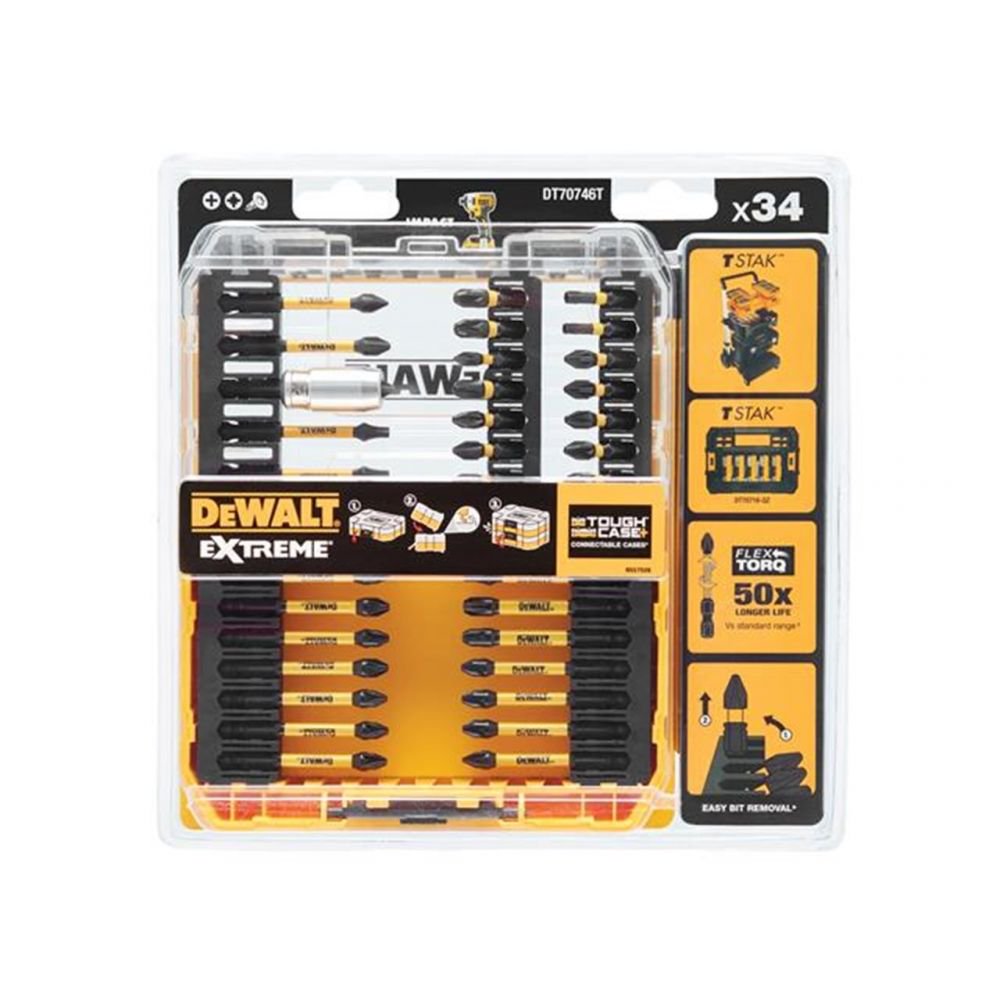 Набор бит DeWalt DT70746Т 34 предмета купить,NaN