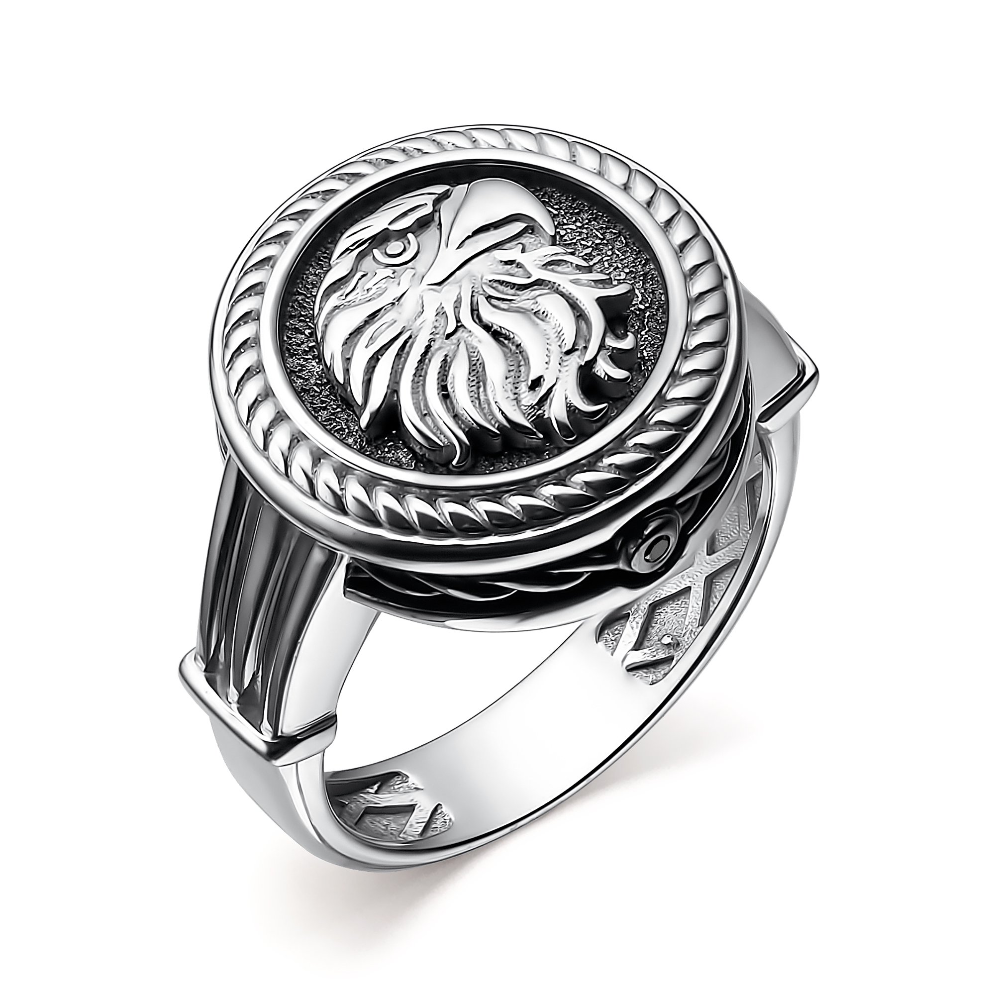 Мужская печатка Алькор 01-2823_00ЧБ-17 20р 9,2гр. купить,NaN