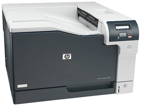 Принтер HP Color LaserJet CP5225dn черно-белый