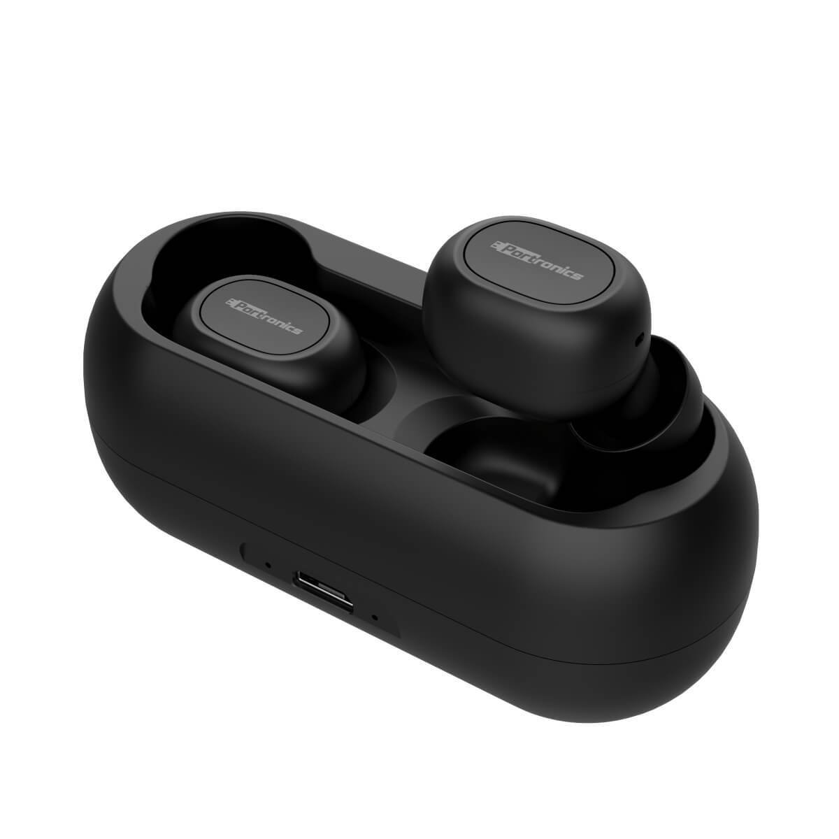 Наушники Olmio TWE-02 True Wireless черные