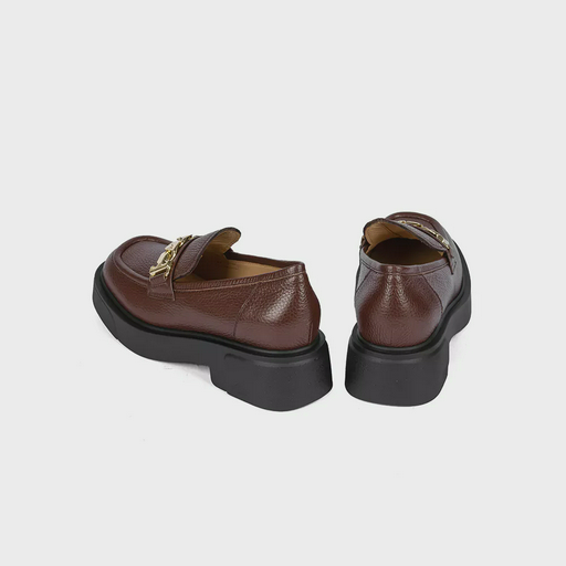 Лоферы Giovanni Fabiani Scarpa Cervo Morro W24449 CER2 Brown 38,5
