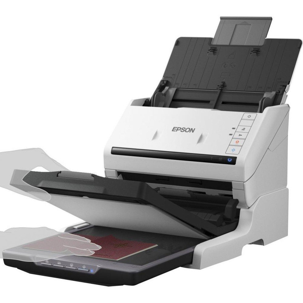 Сканер Epson WorkForce DS-530 белый купить,NaN