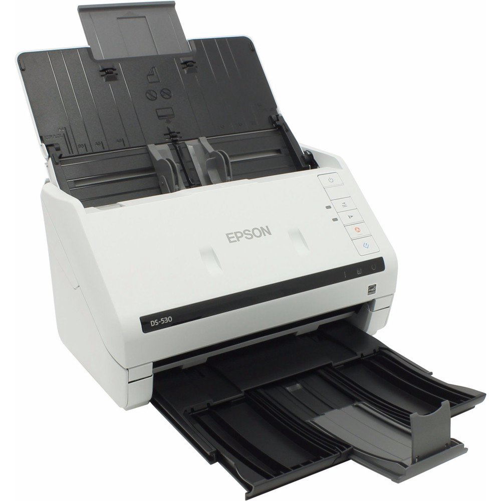 Сканер Epson WorkForce DS-530 белый купить,NaN