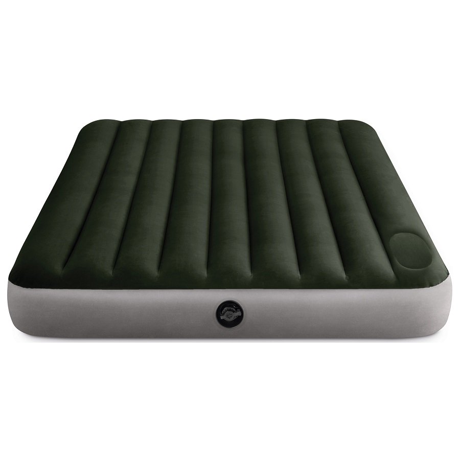 Матрас надувной Intex Dura-Beam Queen 64763 152х203х25см черный купить,0