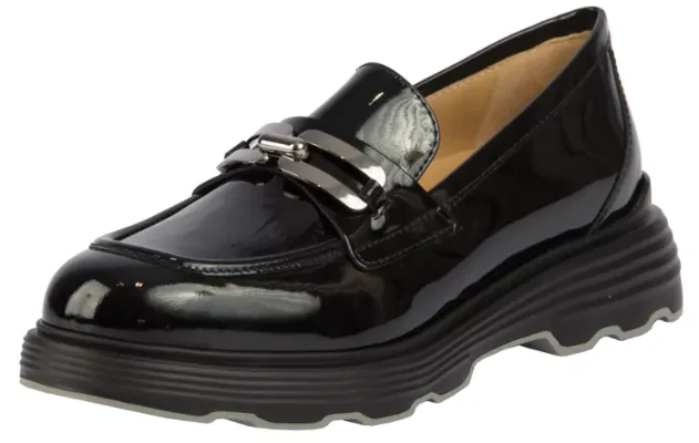 Лоферы Giovanni Fabiani Scarpa Vernice Nero W21603 Black 38,5