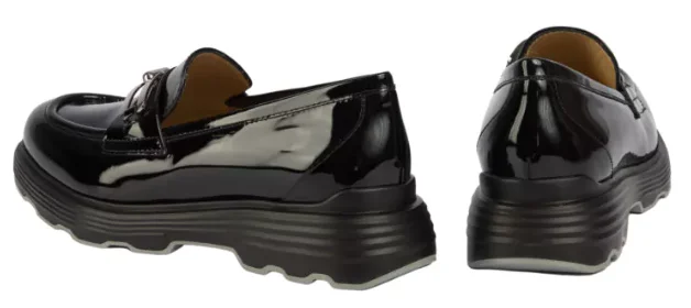 Лоферы Giovanni Fabiani Scarpa Vernice Nero W21603 Black 38,5 - ForteMarket Лоферы Giovanni Fabiani Scarpa Vernice Nero W21603 Black 38,5 купить,0