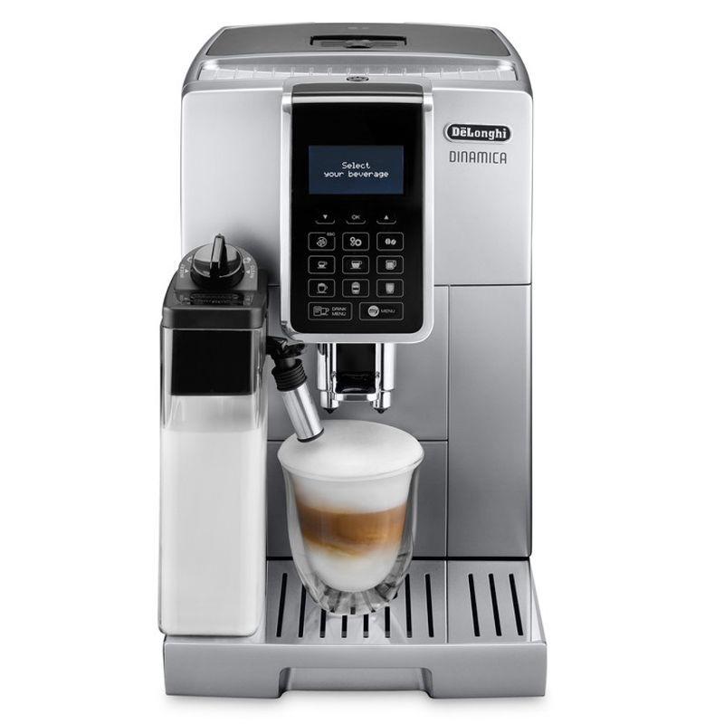Кофемашина DeLonghi Ecam 350.75.S серебристая